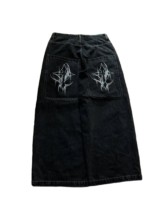 BLACK STATIC JEANS