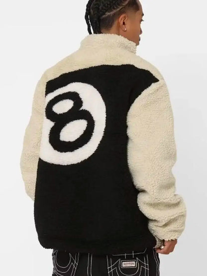 8 BALL FUR JACKET