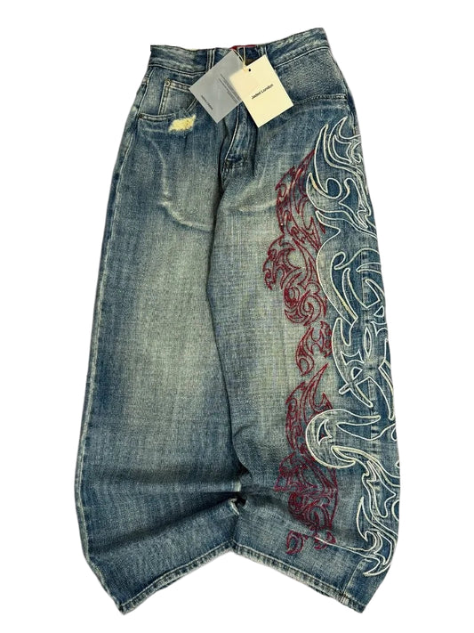 TWO TONE JEANS